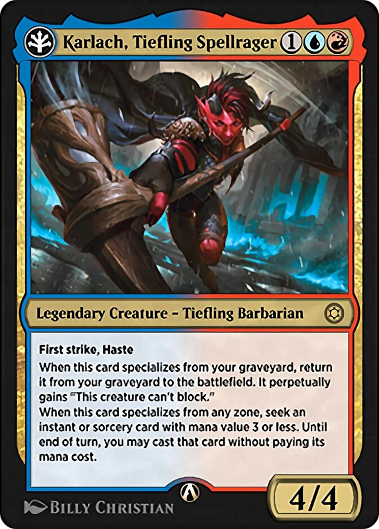Karlach, Tiefling Spellrager Card Image