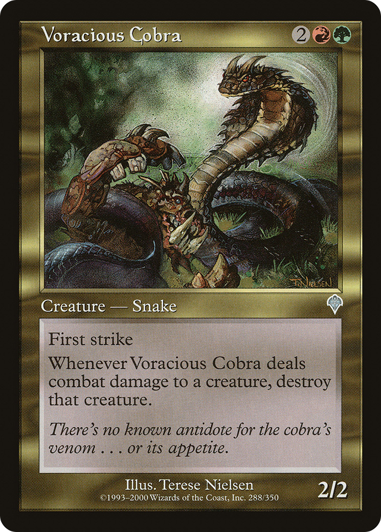 Voracious Cobra Card Image