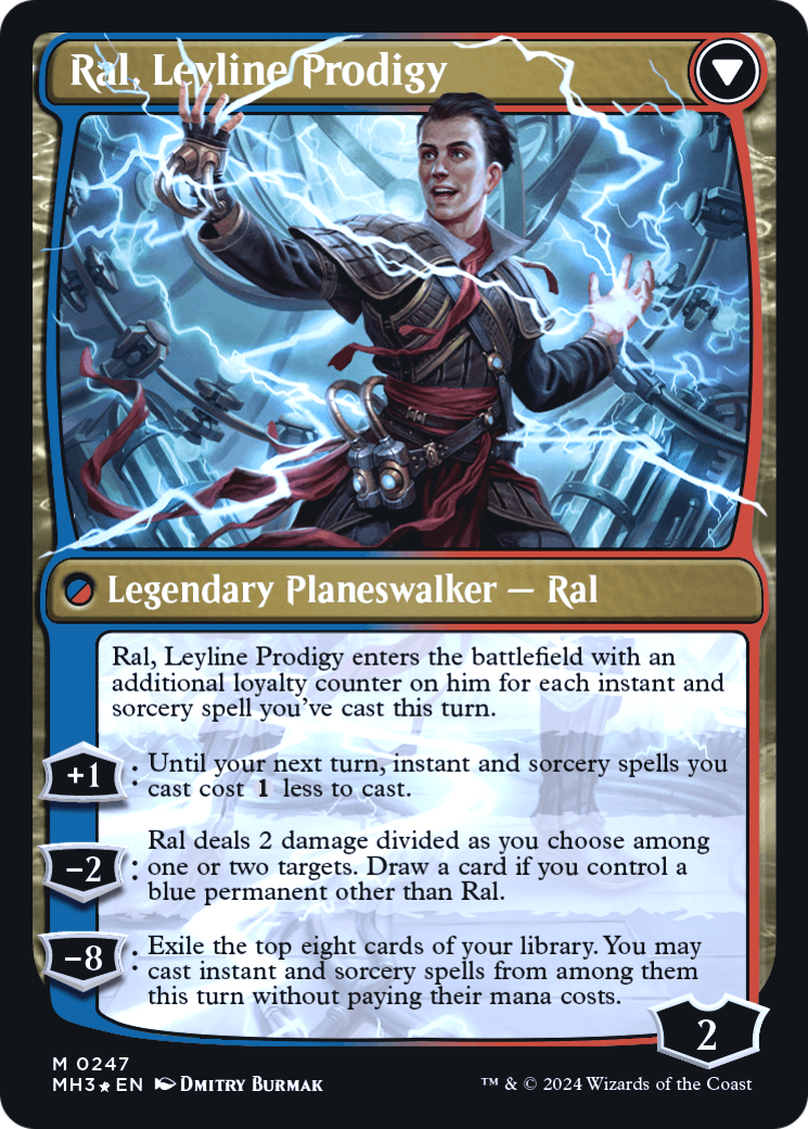 Ral, Monsoon Mage // Ral, Leyline Prodigy Card Image