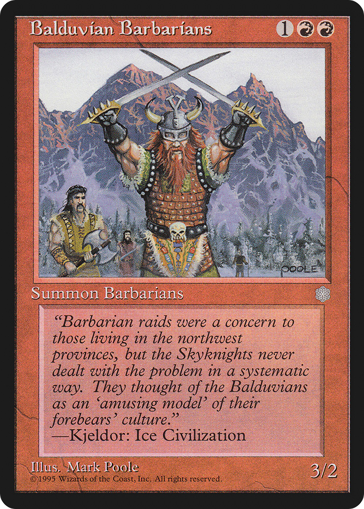 Balduvian Barbarians Card Image