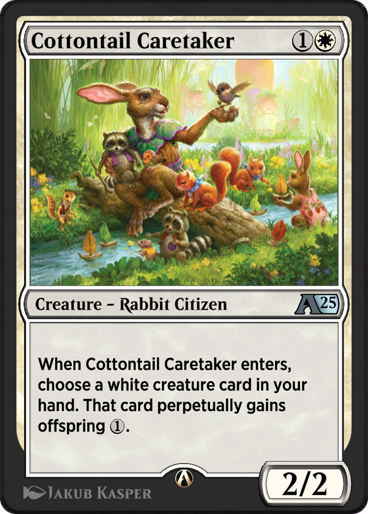 Cottontail Caretaker Card Image