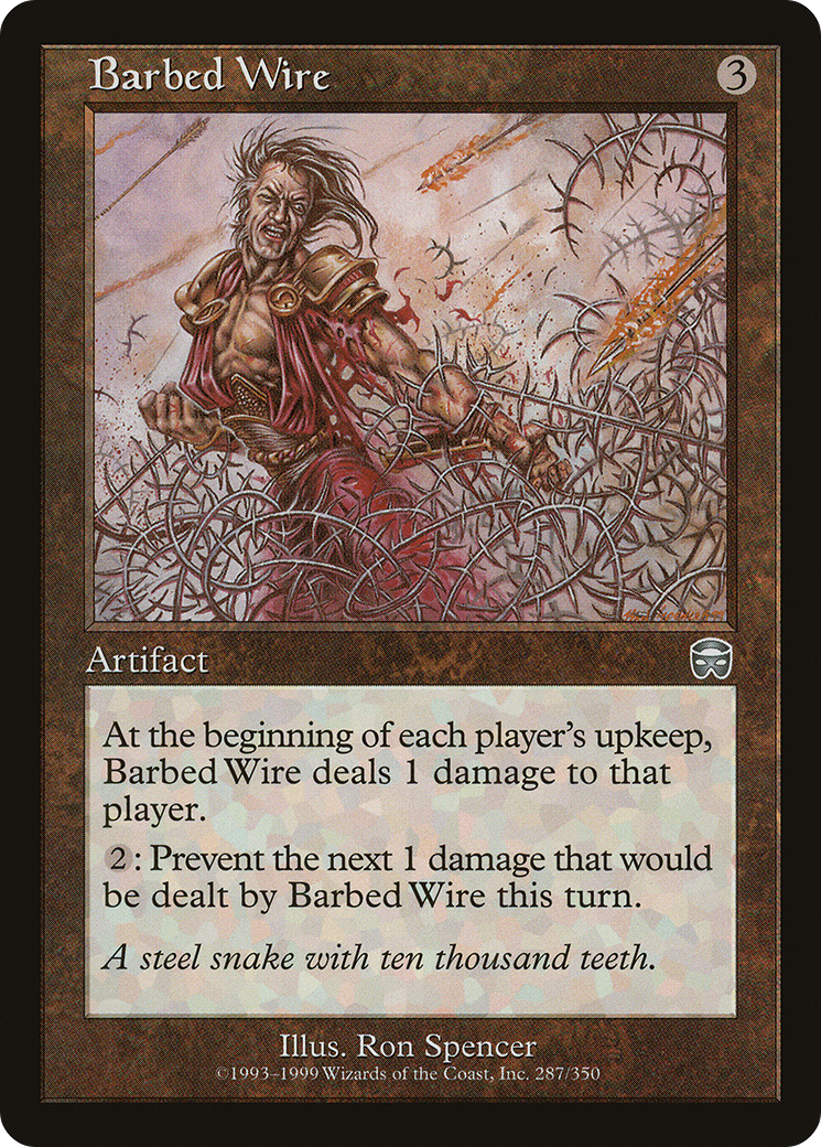 Barbed Wire Card Image