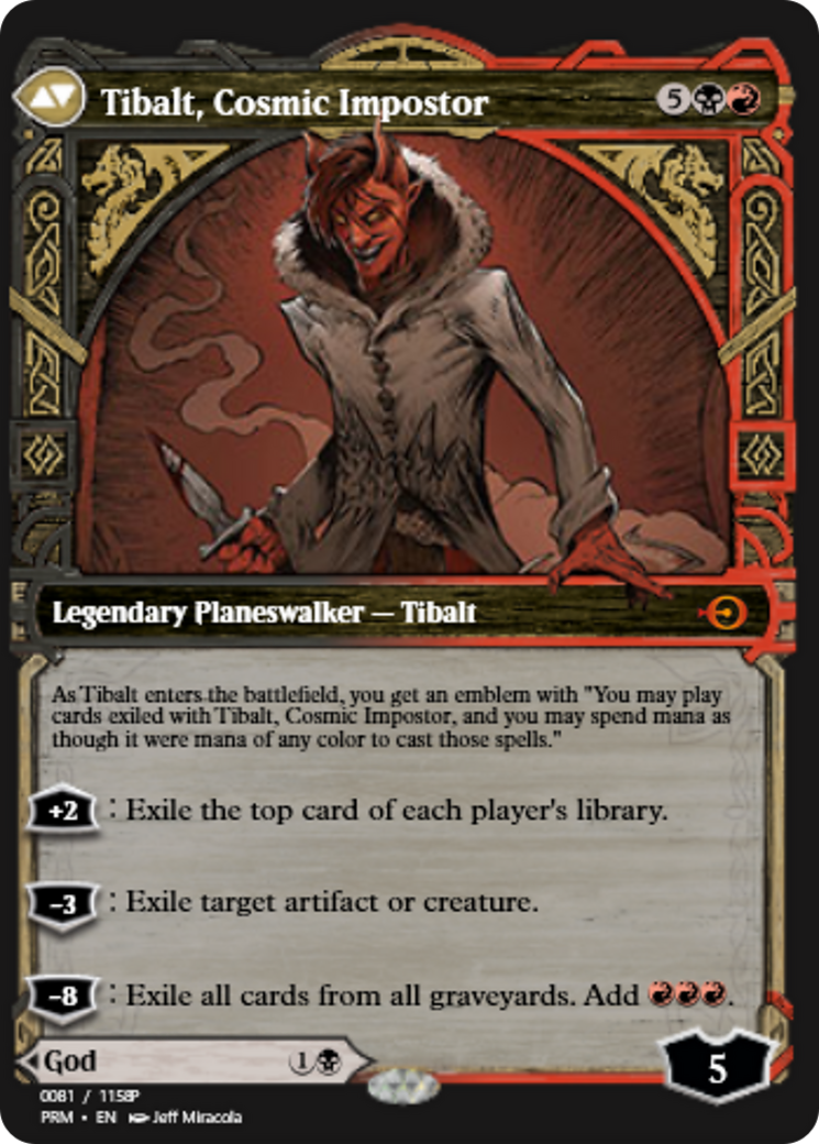Valki, God of Lies // Tibalt, Cosmic Impostor Card Image
