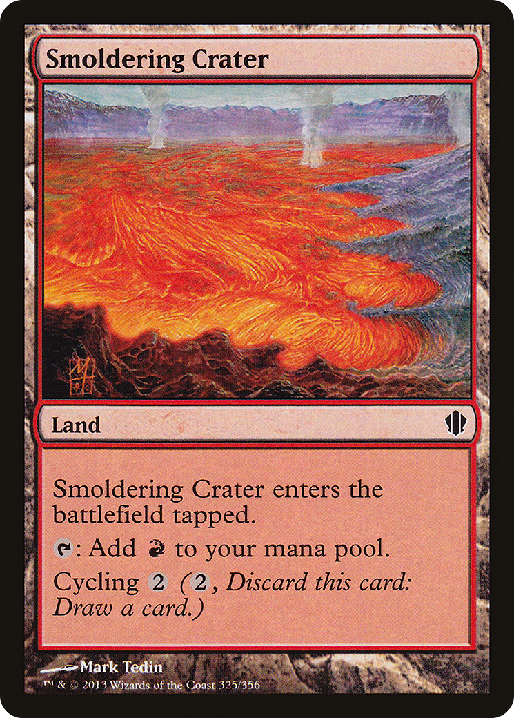 Smoldering Crater Card Image