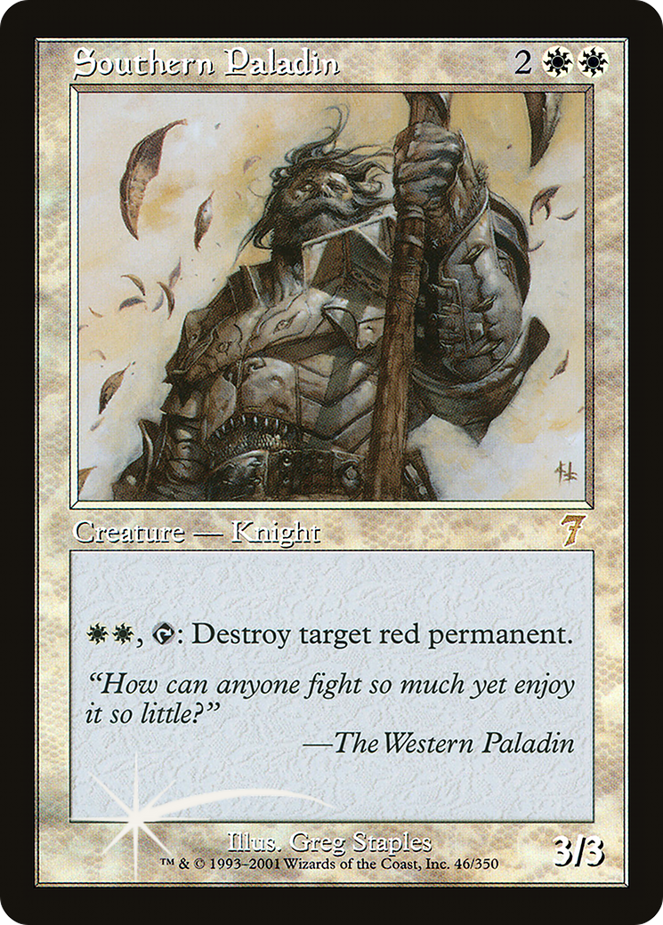 Southern Paladin Card Image