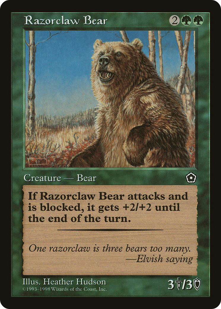 Razorclaw Bear Card Image