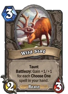 Wild Stag Card Image