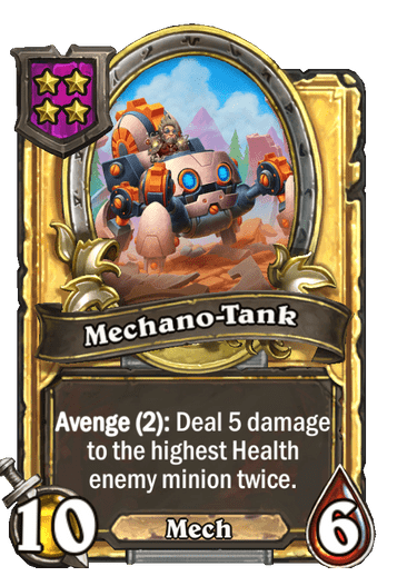 Mechano-Tank Card Image