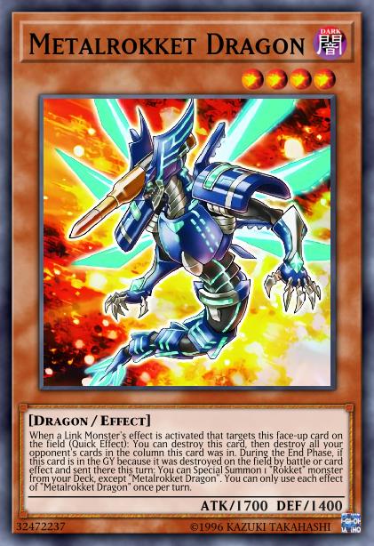 Metalrokket Dragon Card Image