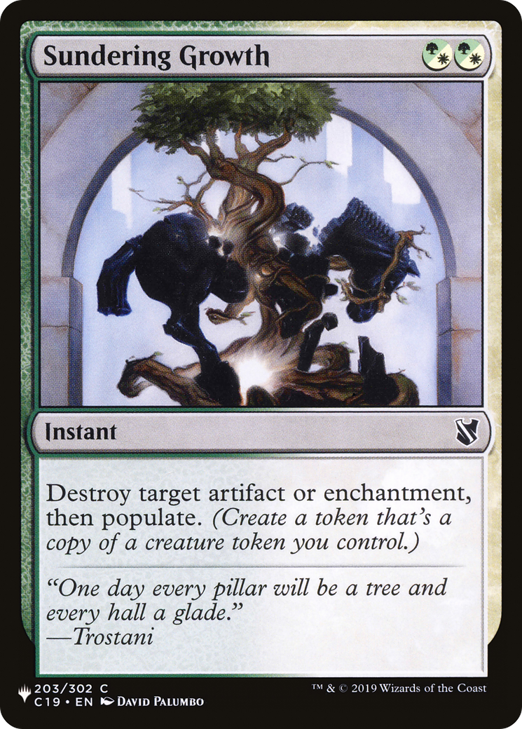 Sundering Growth Card Image