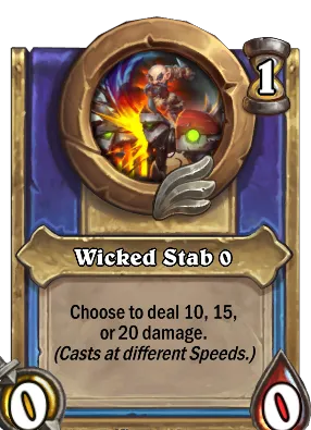 Wicked Stab {0} Card Image