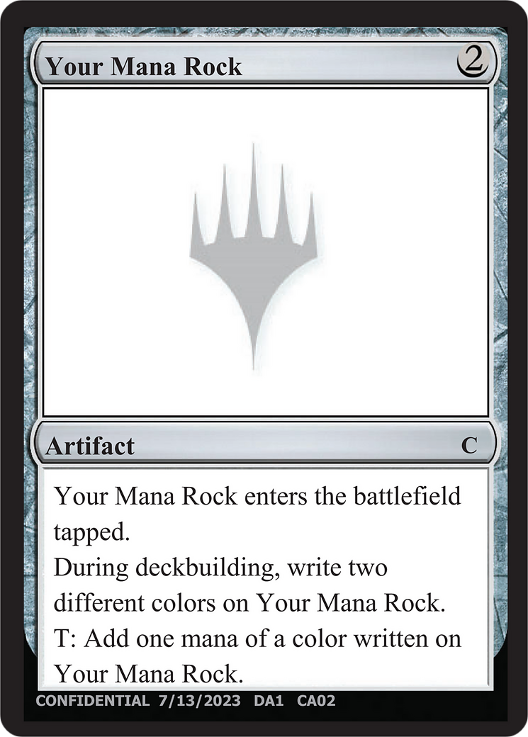 Your Mana Rock Card Image