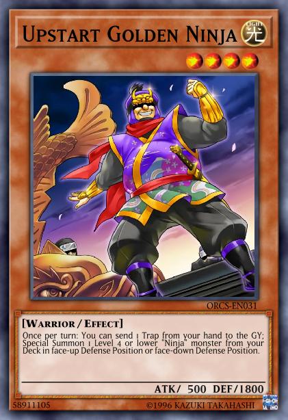 Upstart Golden Ninja Card Image