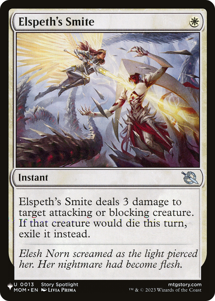 Elspeth's Smite Card Image