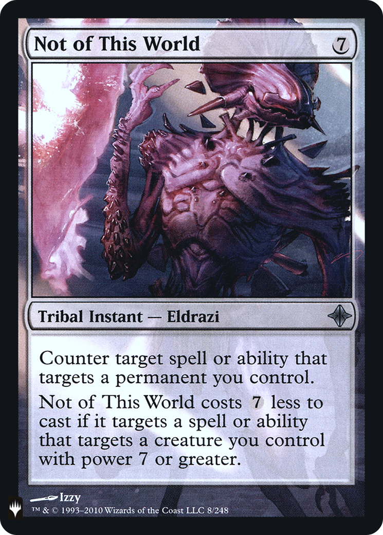 Not of This World Card Image