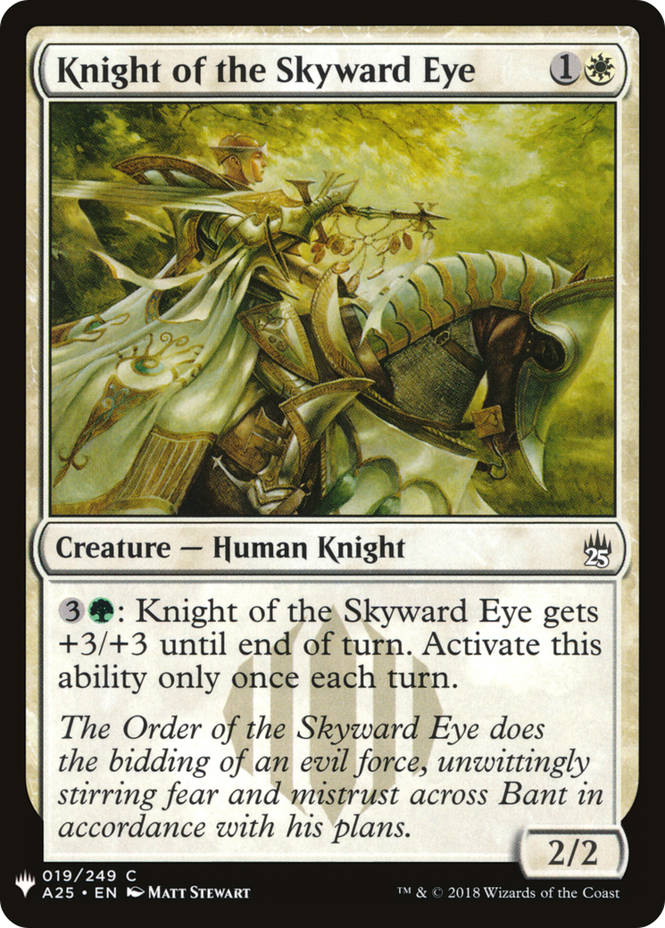 Knight of the Skyward Eye Card Image