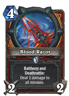 Vér borotva kártya kép