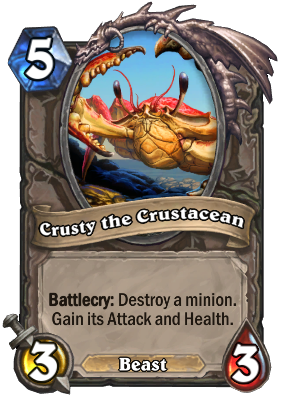 Crusty the Crustacean Card Image