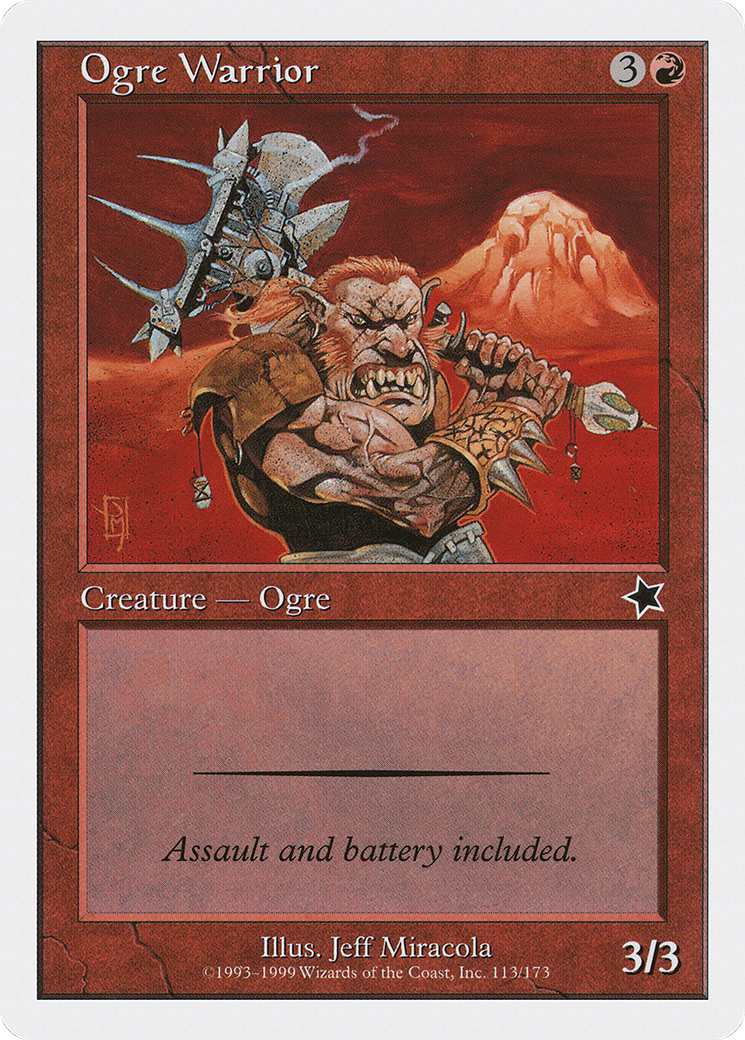 Ogre Warrior Card Image