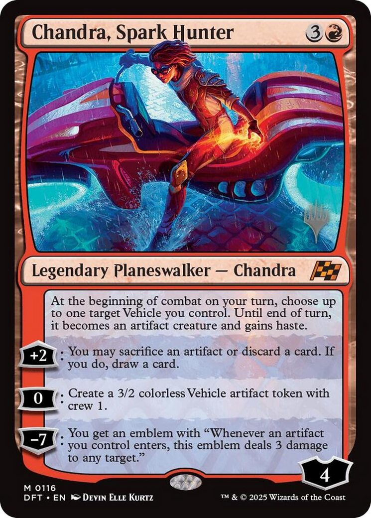 Chandra, Spark Hunter Card Image