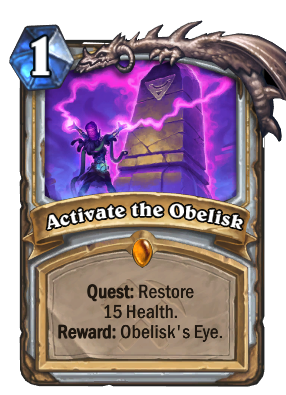 Activate the Obelisk Card Image