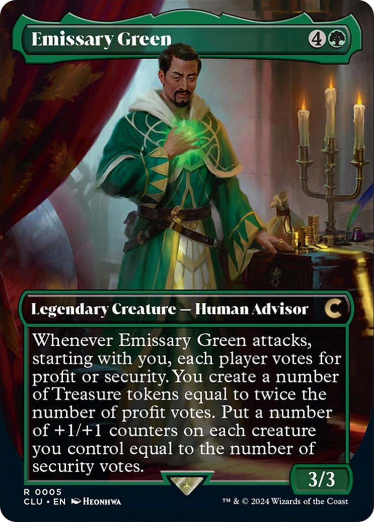 Emissary Green Card Image