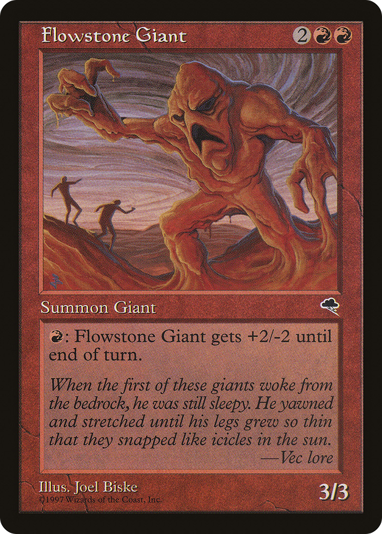 Flowstone Giant Card Image