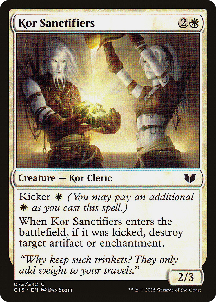 Kor Sanctifiers Card Image