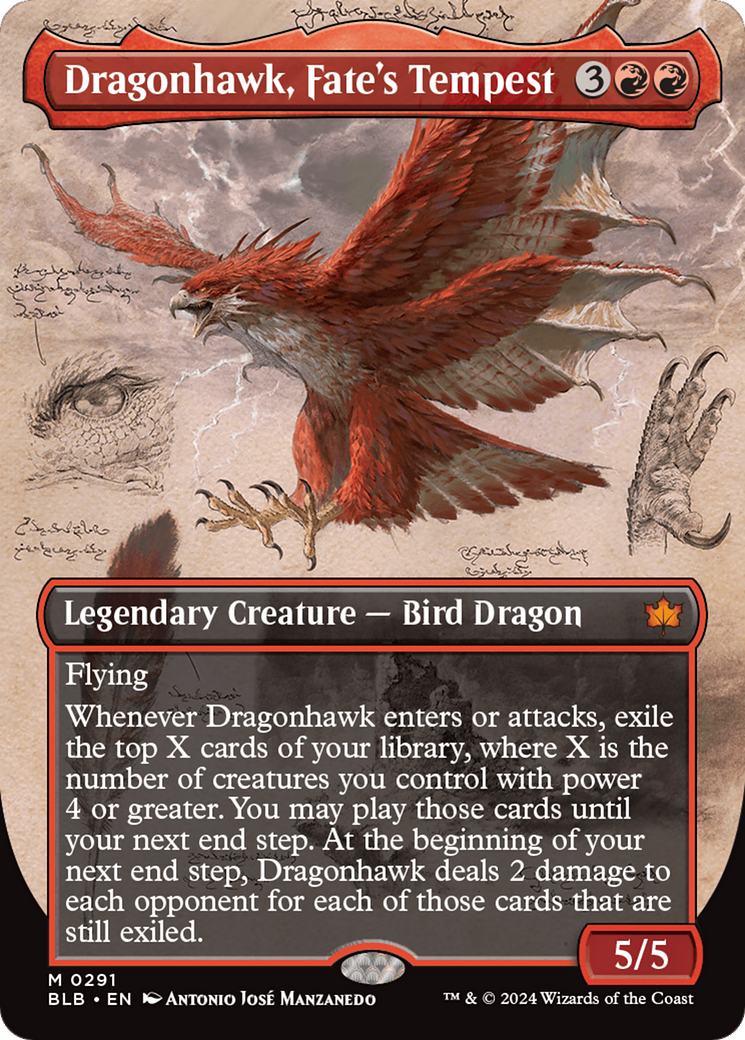 Dragonhawk, Fate's Tempest Card Image