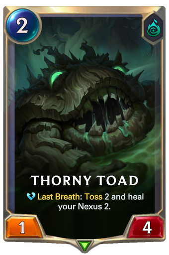 Thorny Toad Card Image