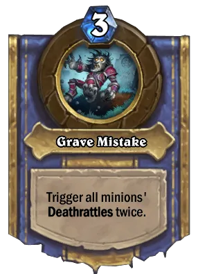 Grave Mistake Card Image