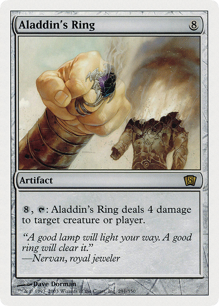 Aladdin's Ring Card Image