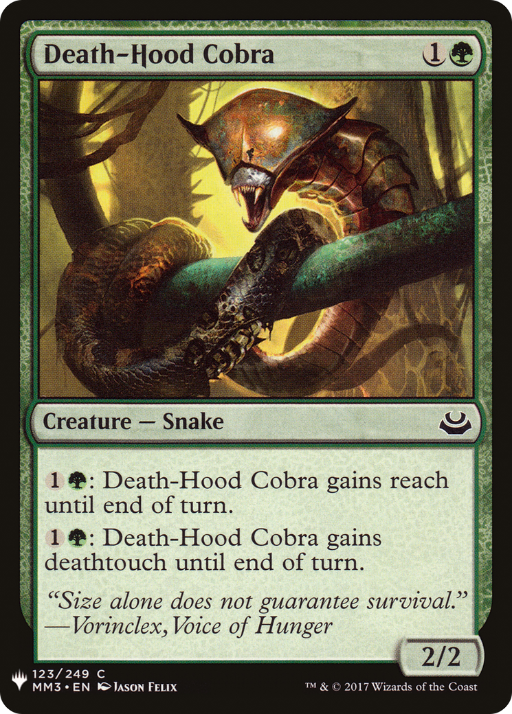 Death-Hood Cobra Card Image