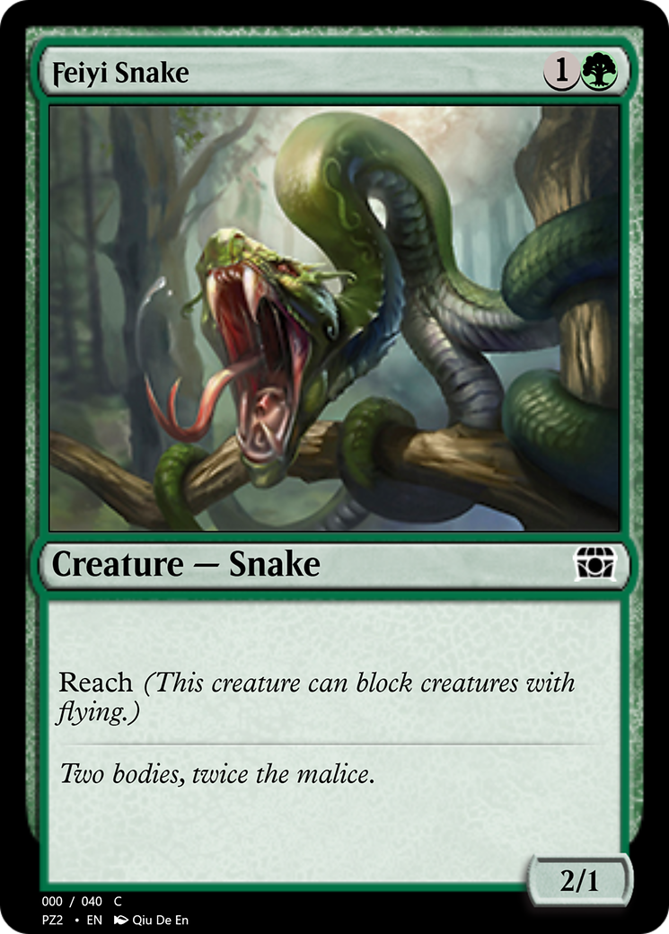 Feiyi Snake Card Image