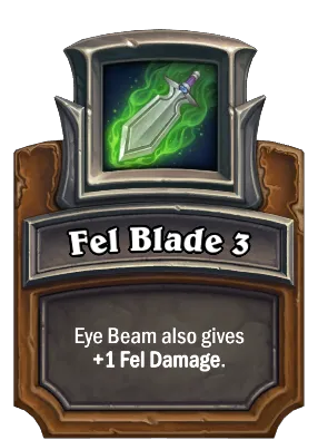 Fel Blade 3 Card Image