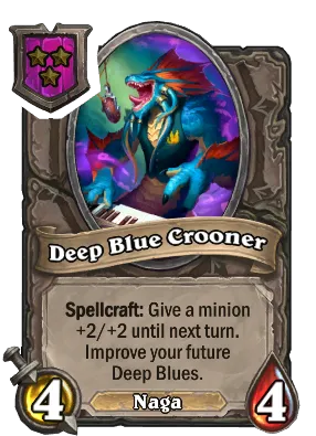 Deep Blue Crooner Card Image