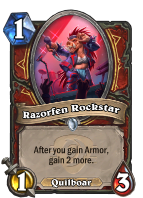 Razorfen Rockstar Card Image