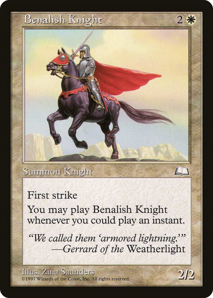 Benalish Knight Card Image