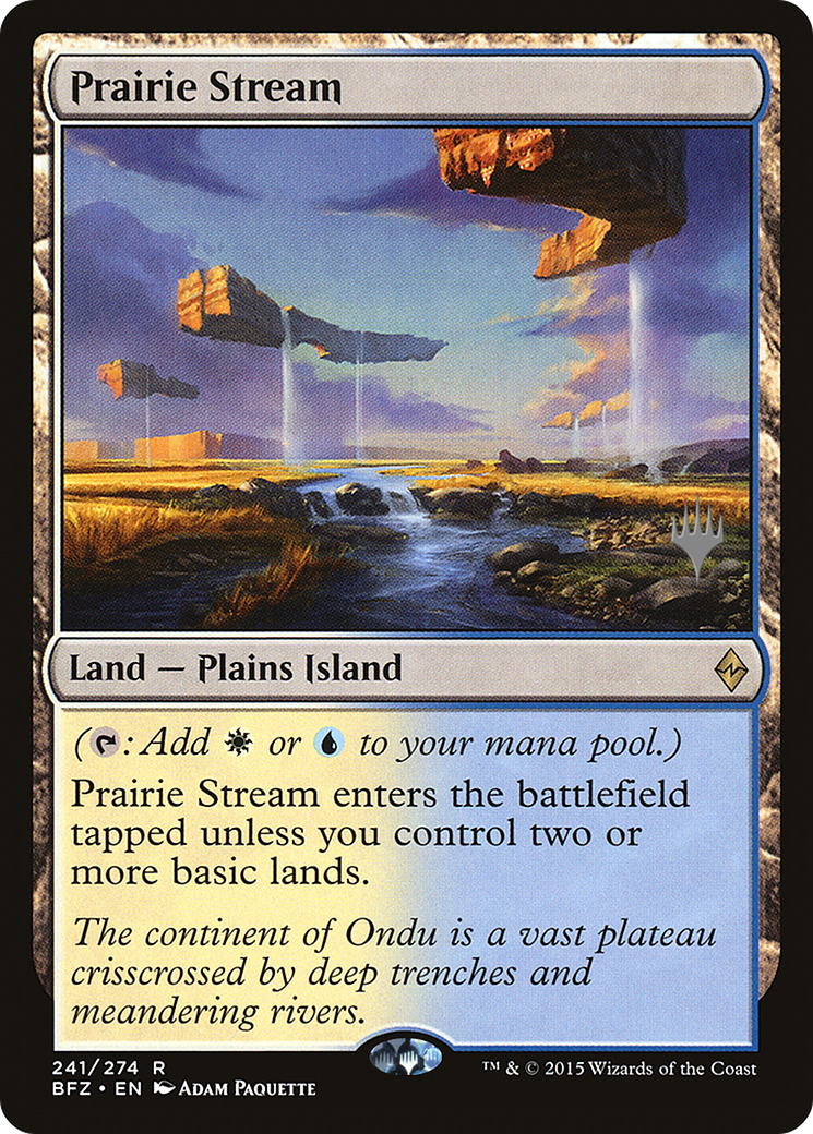 Prairie Stream Card Image