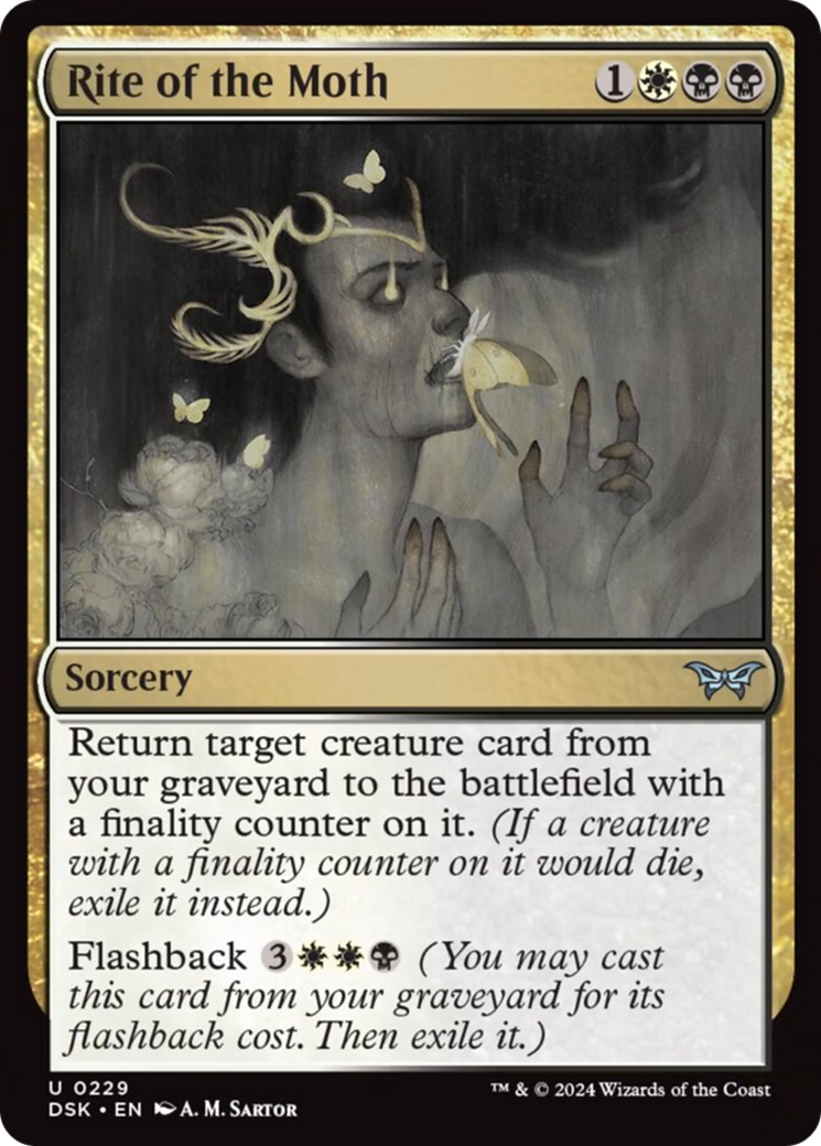 Rite of the Moth Card Image