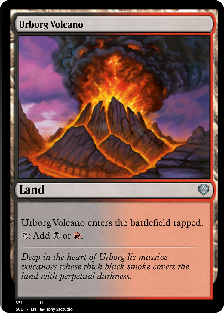 Urborg Volcano Card Image