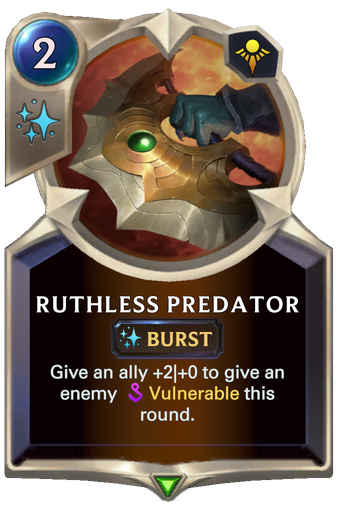 Ruthless Predator Card Image