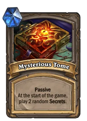 Mysterious Tome Card Image