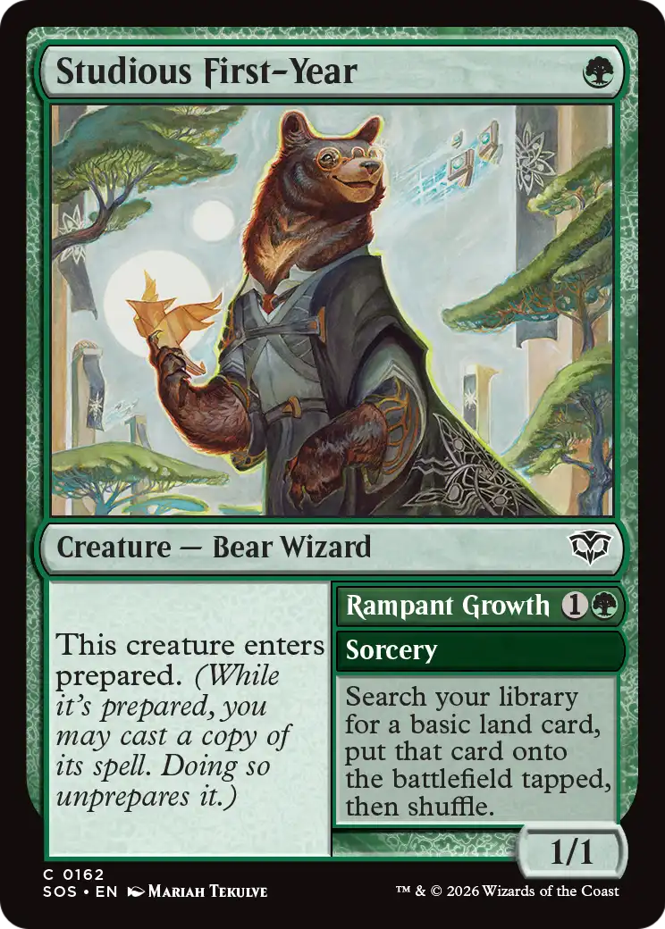 Rampant Growth Magic: The Gathering card