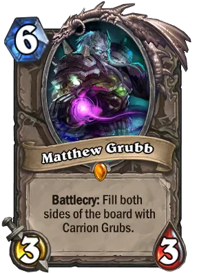 Matthew Grubb Card Image