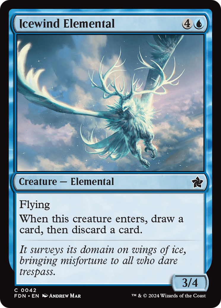 Icewind Elemental Card Image