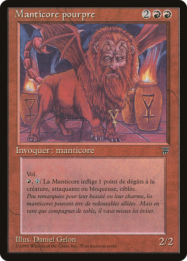 Crimson Manticore Card Image