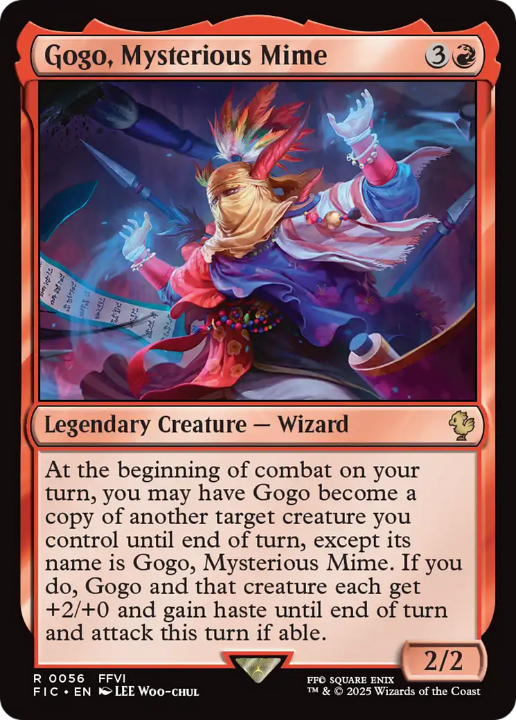 Gogo, Mysterious Mime Card Image