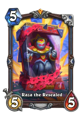 Raza the Resealed Signature Card Image