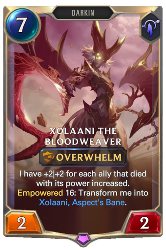 Xolaani the Bloodweaver Card Image